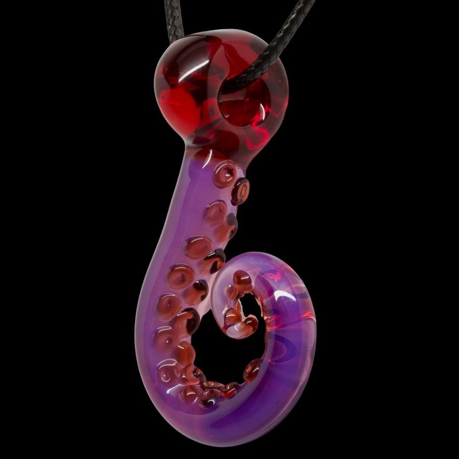 Octopus Tentacle #4 Pendant by MAKO glass