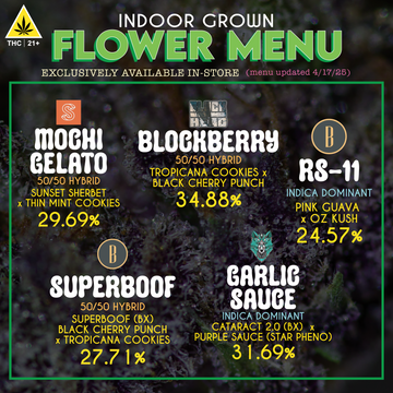FLOWER MENU