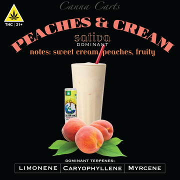 Peaches & Cream Canna Cart SATIVA