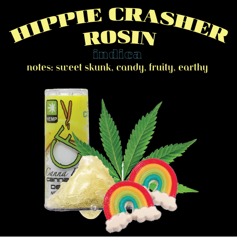 Hippie Crasher Rosin Cart INDICA
