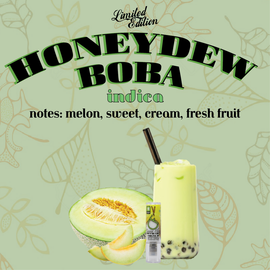 Honeydew Boba Seasonal Canna Cart INDICA