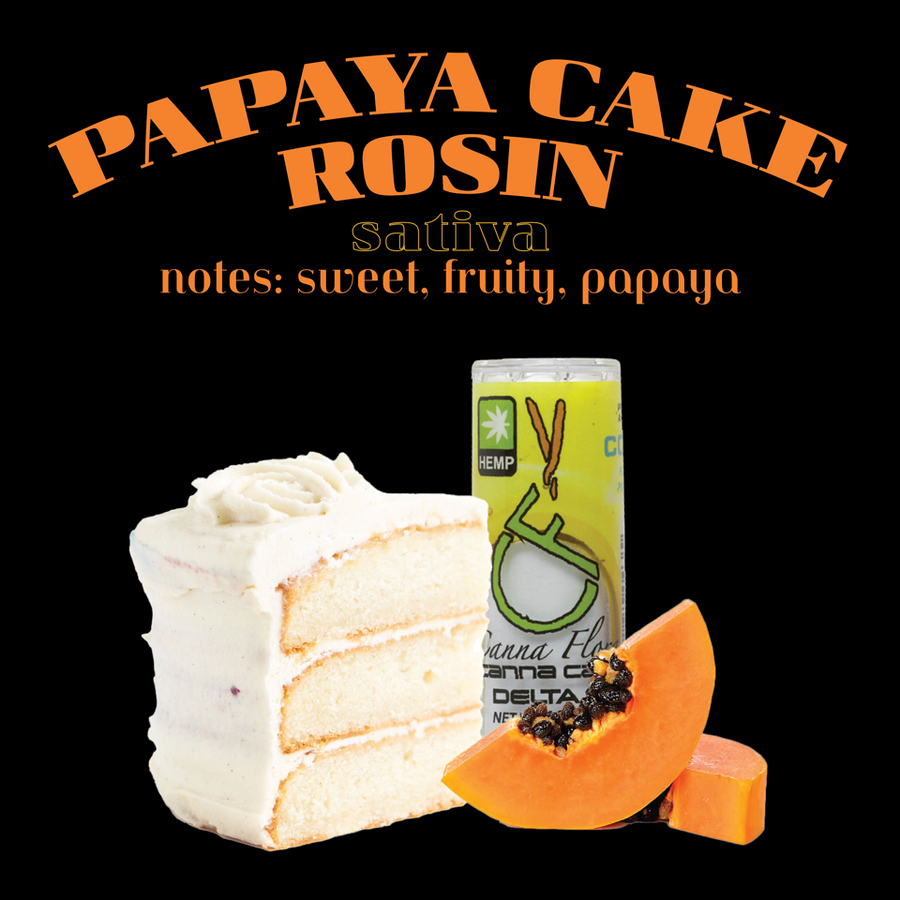 Papaya Cake Rosin Cart SATIVA