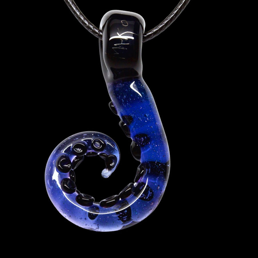 Octopus Tentacle #7 Pendant by MAKO glass