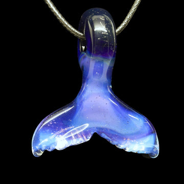 Whale Tail Pendant sm1 by MAKO glass