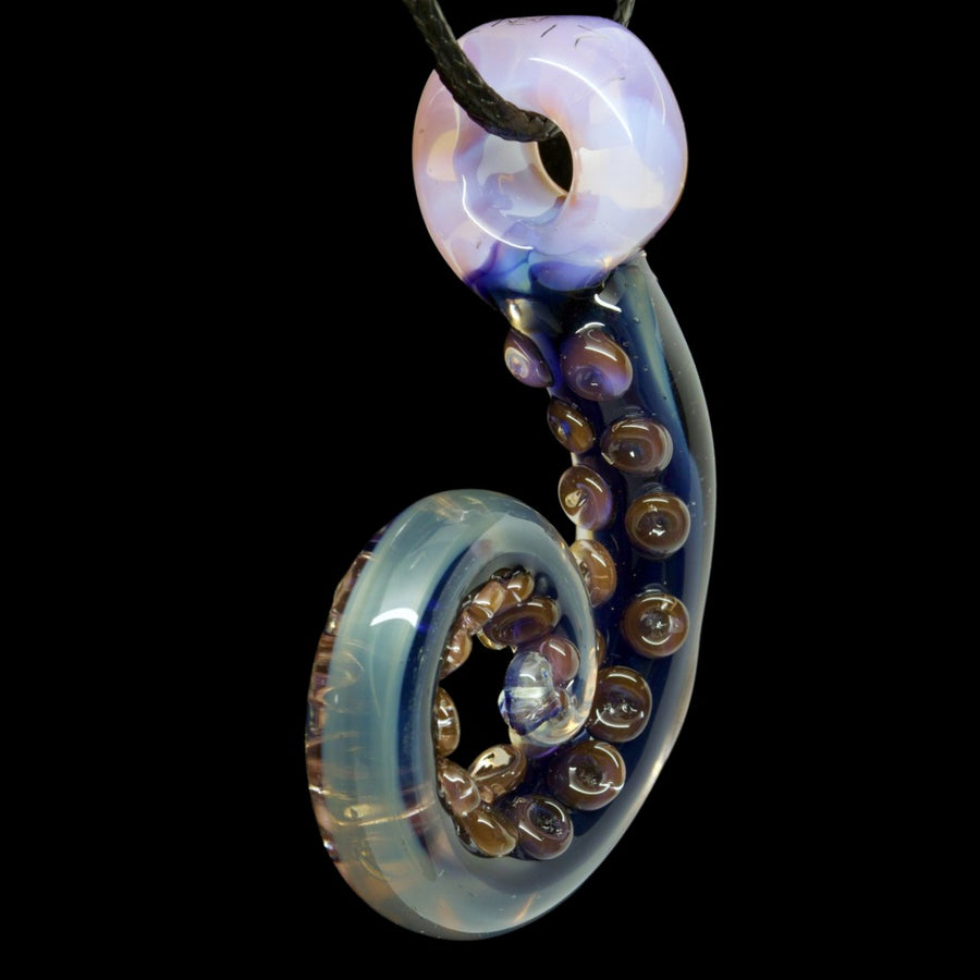 Octopus Tentacle #6 Pendant by MAKO glass