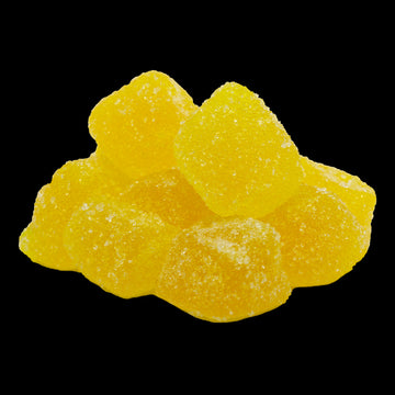 DELTA 8 THC+CBD Vegan Gummies Lemon