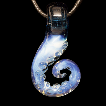 Octopus Tentacle #3 Pendant by MAKO glass