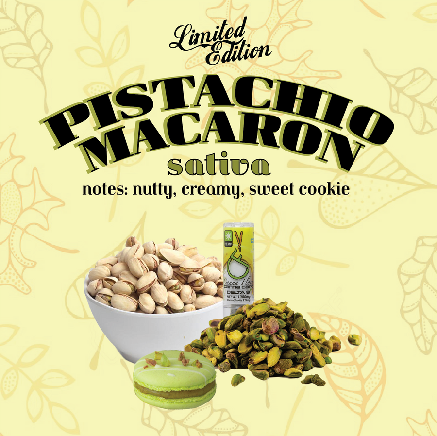 Pistachio Macaron SEASONAL Canna Cart SATIVA