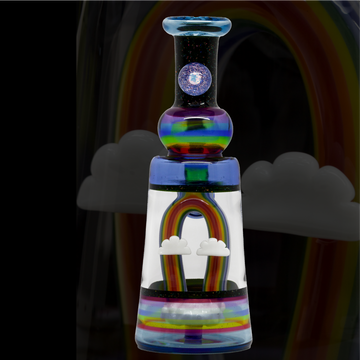 Encalmo Rainbow Cloud Shredder by RJ glass